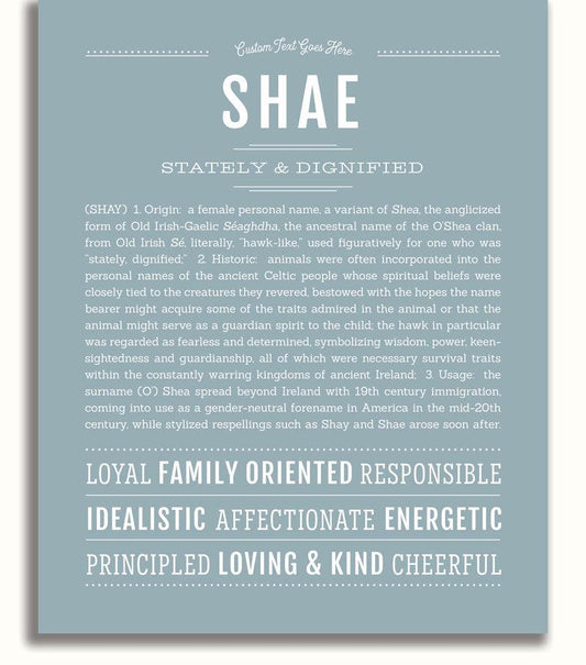 Frame Options | Powder Blue | No Frame
