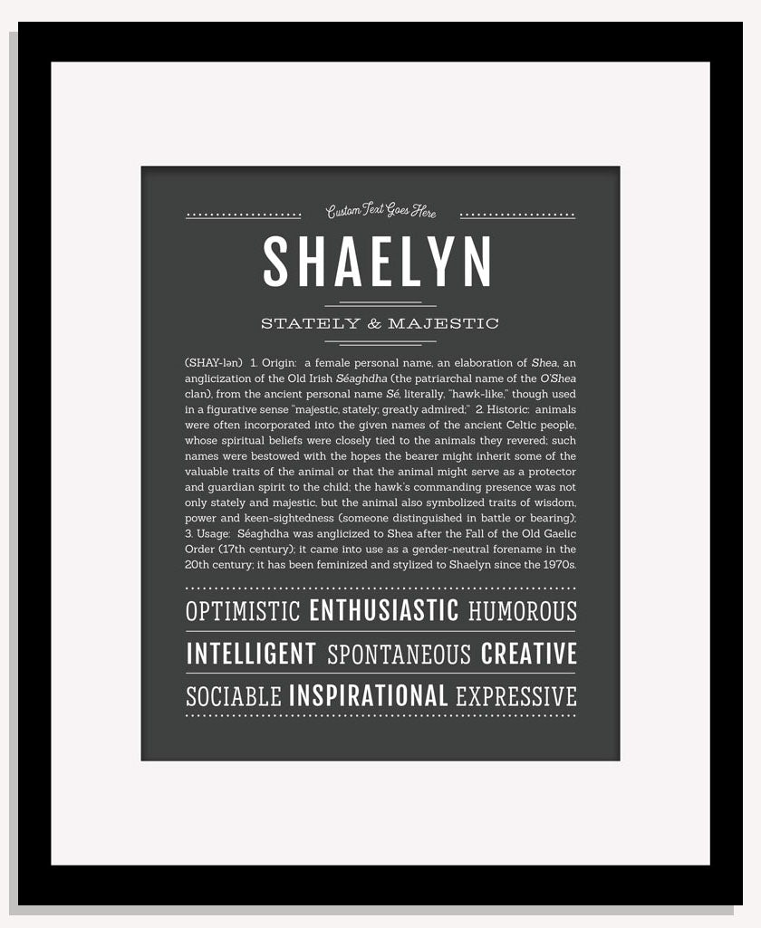 Shaelyn | Name Art Print