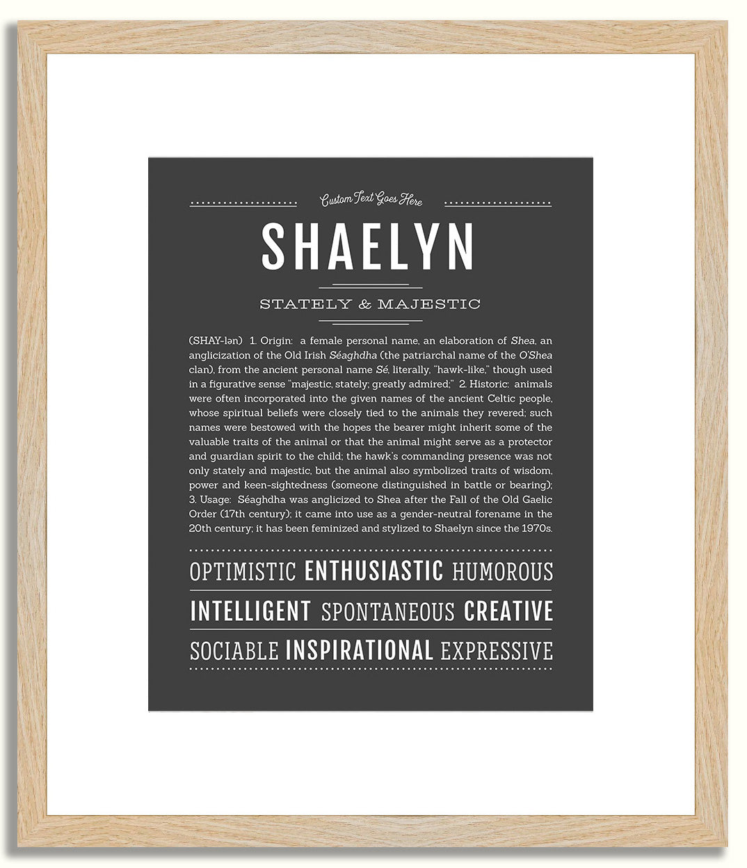 Shaelyn | Name Art Print