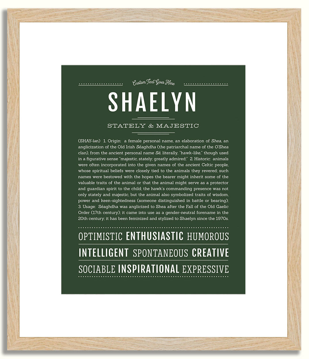 Shaelyn | Name Art Print