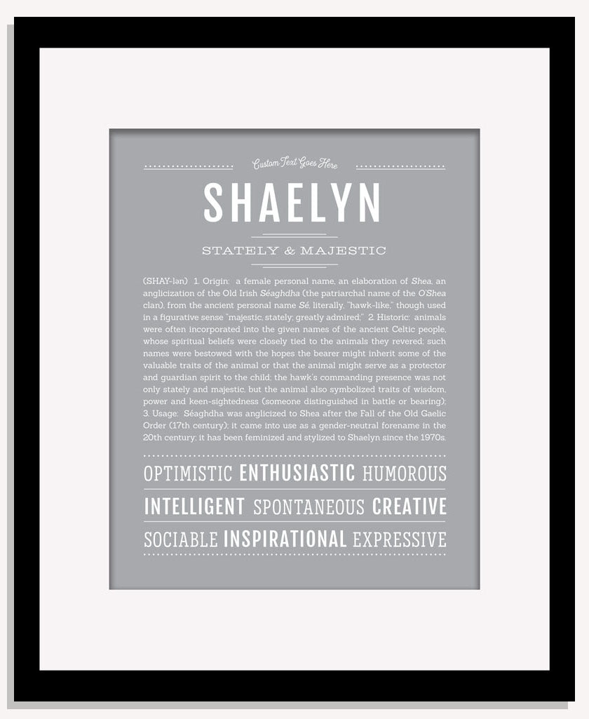 Shaelyn | Name Art Print