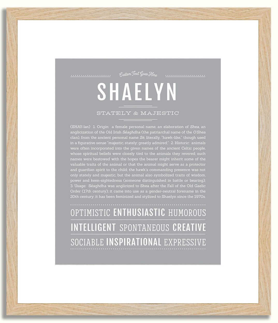 Shaelyn | Name Art Print