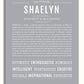 Frame Options | Light Gray | White Frame, Matted