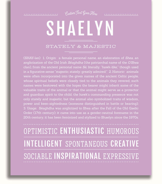 Frame Options | Lilac | White Frame, Matted