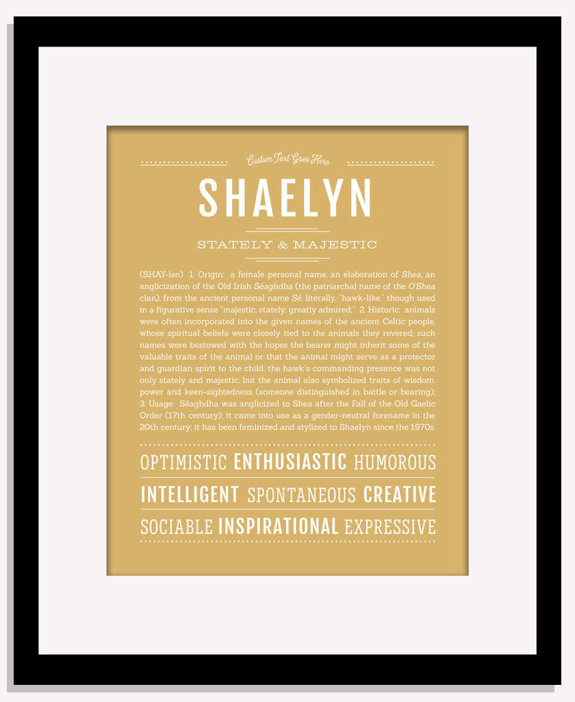 Shaelyn | Name Art Print