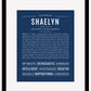 Shaelyn | Name Art Print
