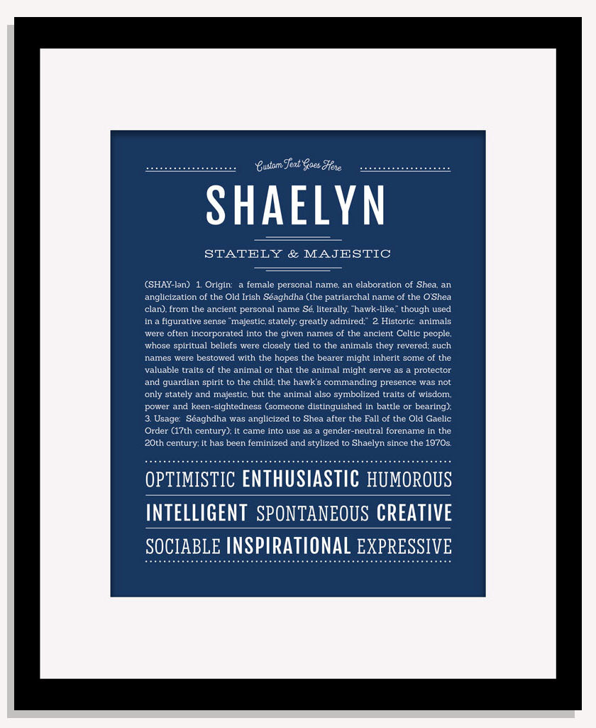 Shaelyn | Name Art Print