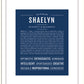 Shaelyn | Name Art Print