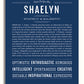 Frame Options | Midnight Blue | White Frame, Matted