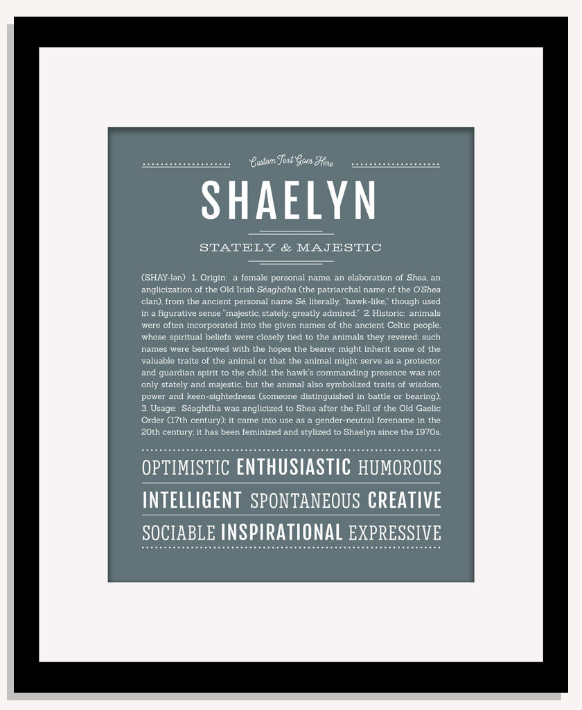Shaelyn | Name Art Print