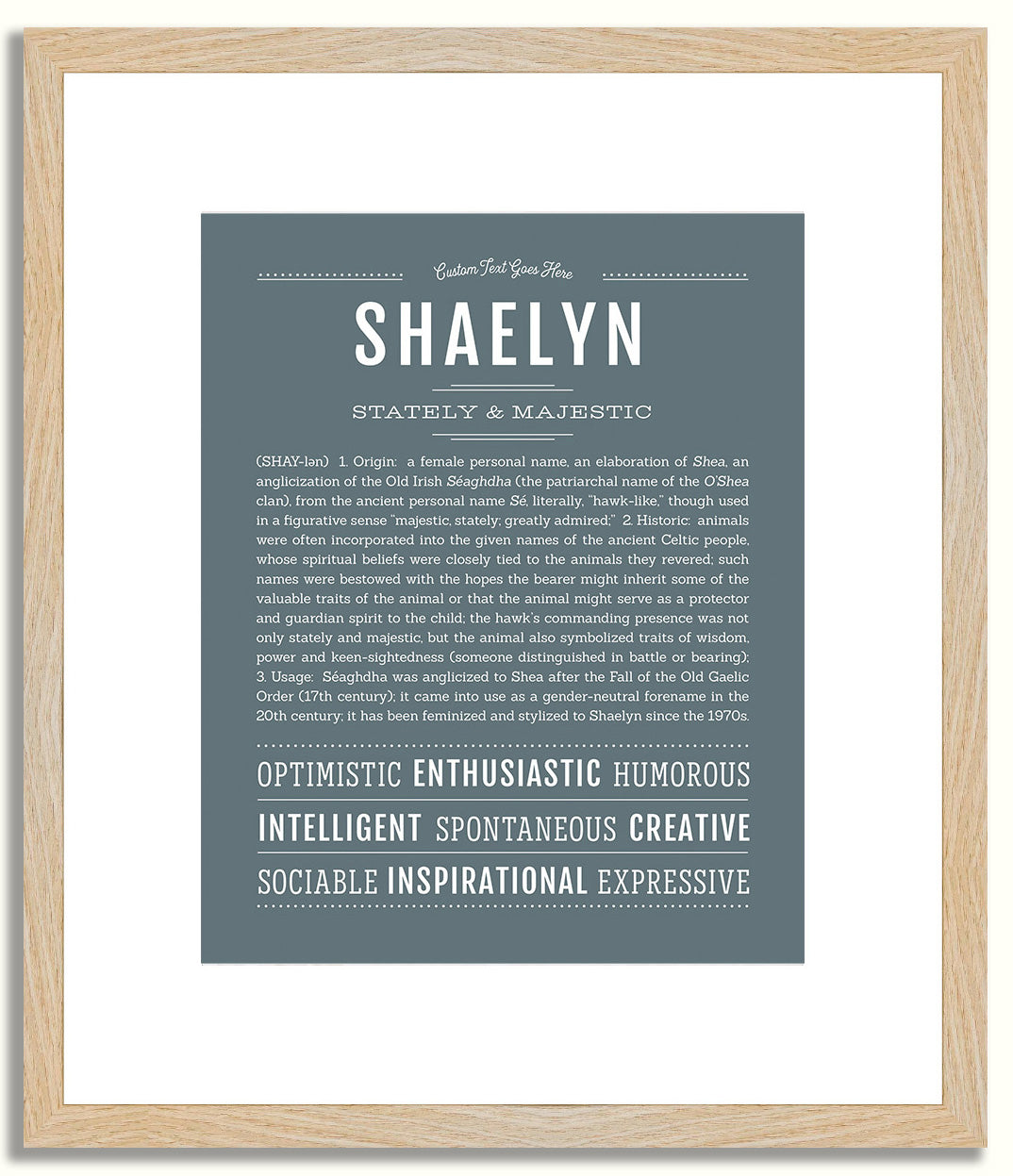 Shaelyn | Name Art Print
