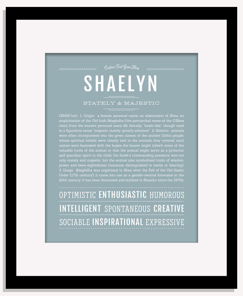 Shaelyn | Name Art Print
