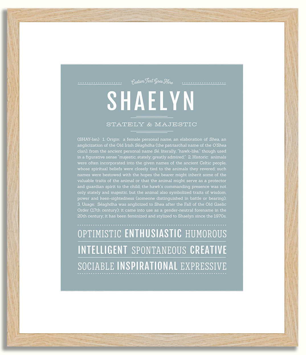 Shaelyn | Name Art Print