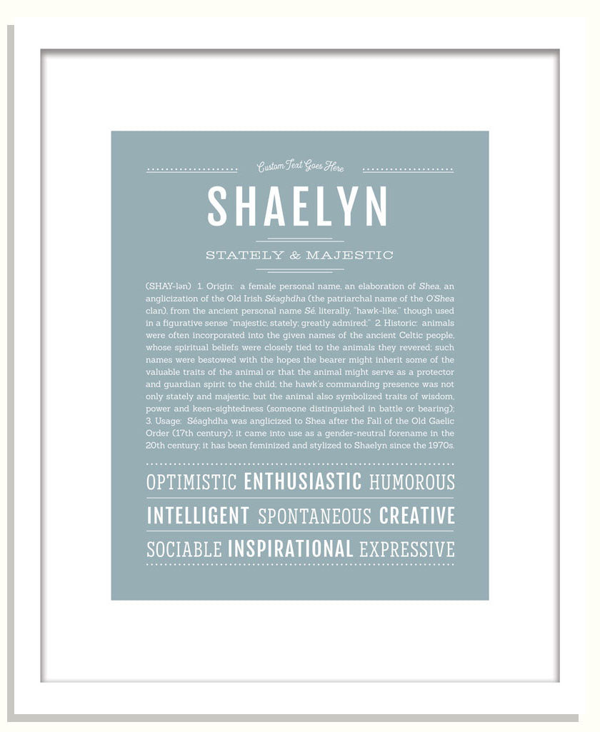 Shaelyn | Name Art Print