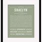 Shaelyn | Name Art Print