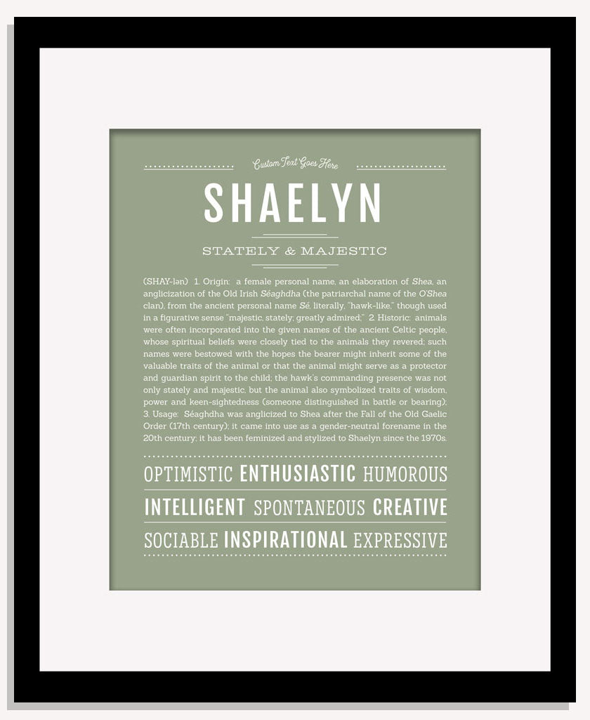 Shaelyn | Name Art Print