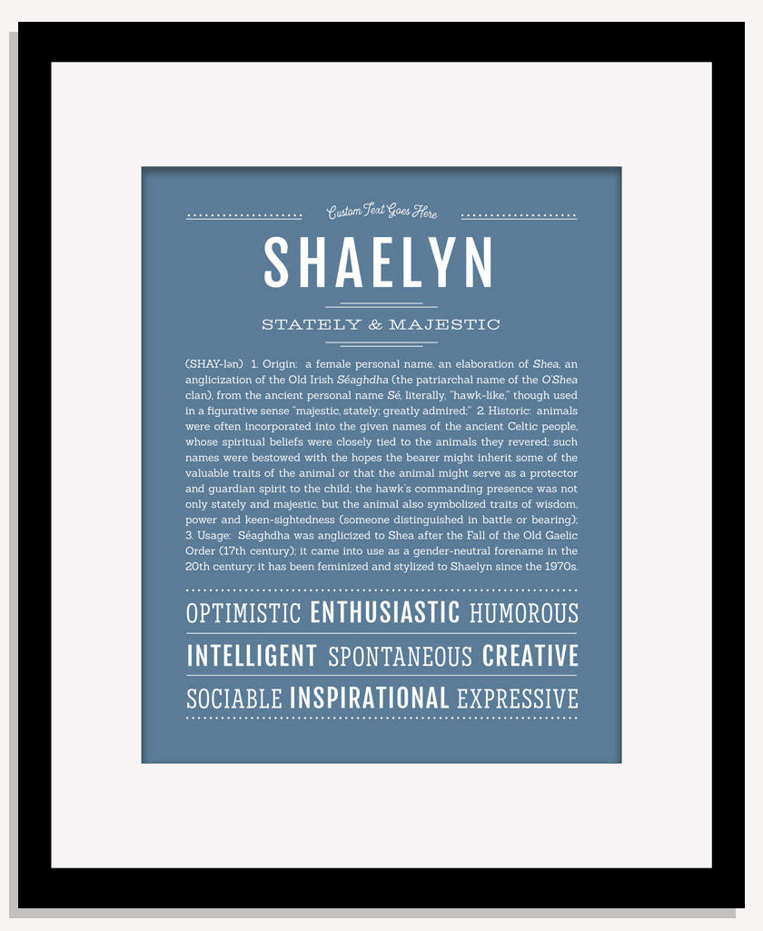 Shaelyn | Name Art Print