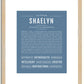 Shaelyn | Name Art Print