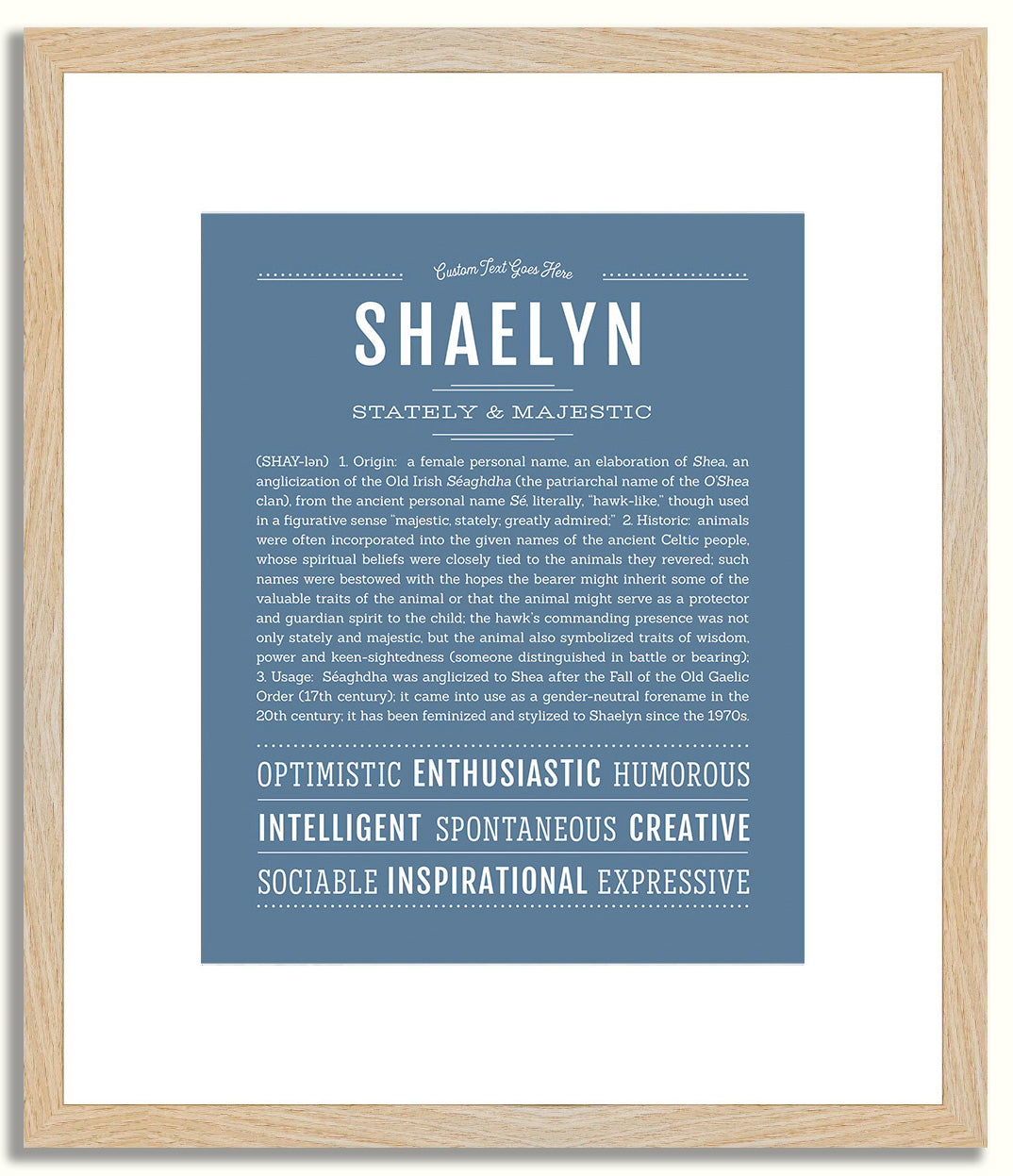 Shaelyn | Name Art Print