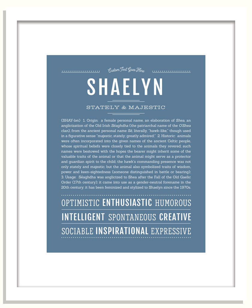 Shaelyn | Name Art Print