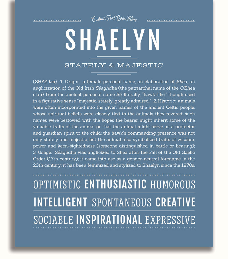 Frame Options | Steele Blue | White Frame, Matted