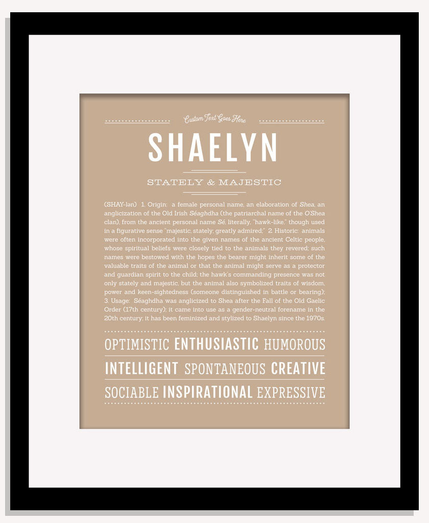 Shaelyn | Name Art Print