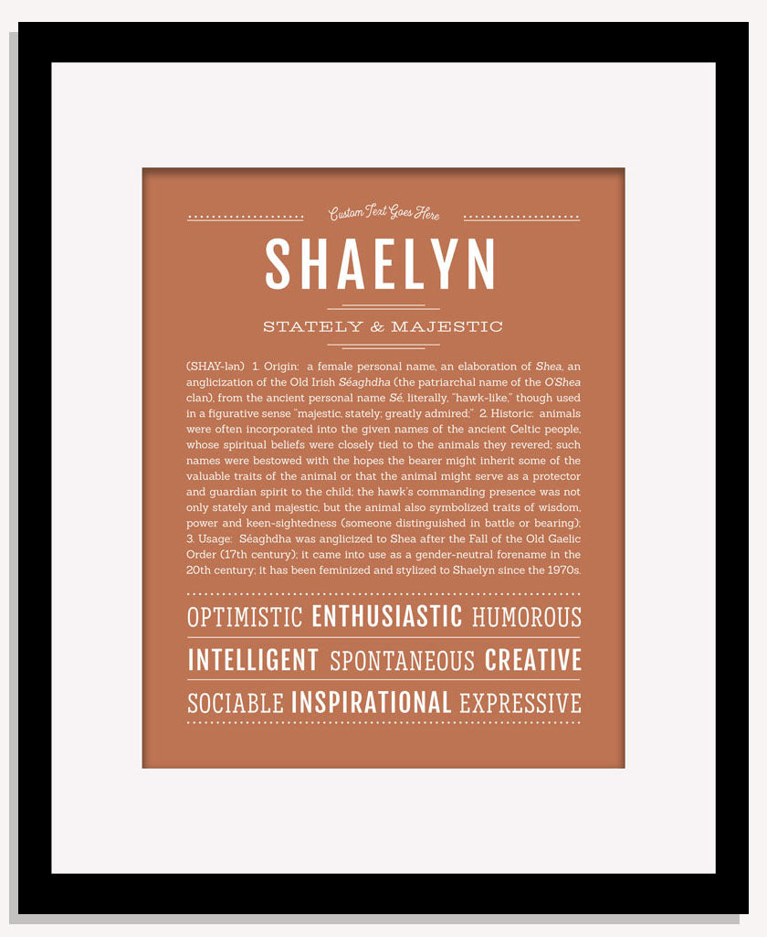 Shaelyn | Name Art Print