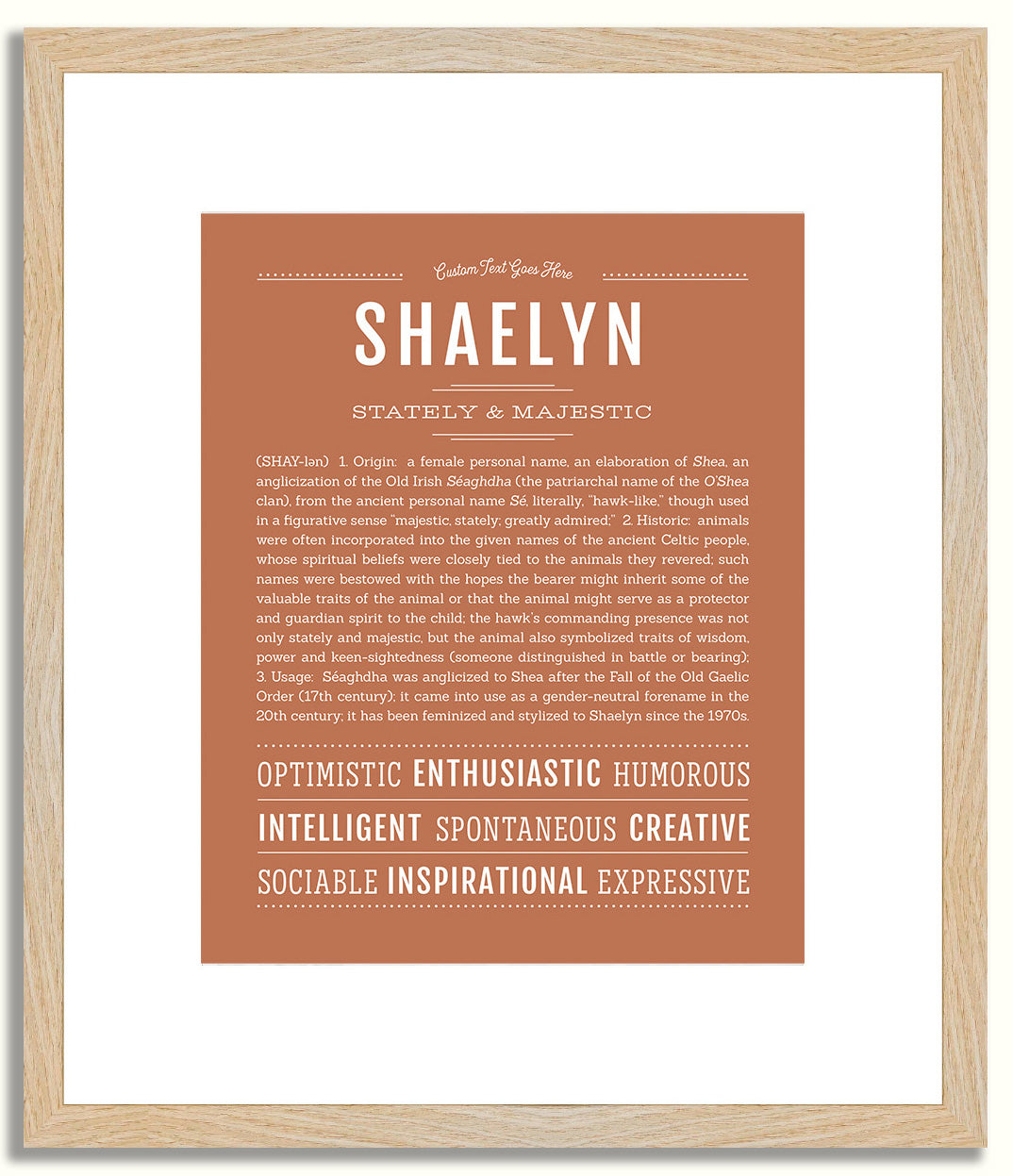 Shaelyn | Name Art Print