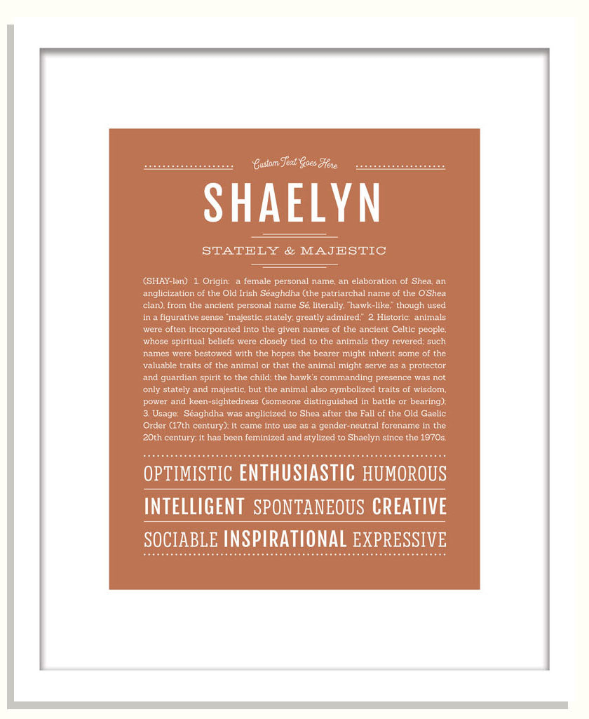 Shaelyn | Name Art Print