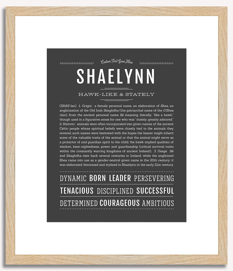 Shaelynn | Name Art Print