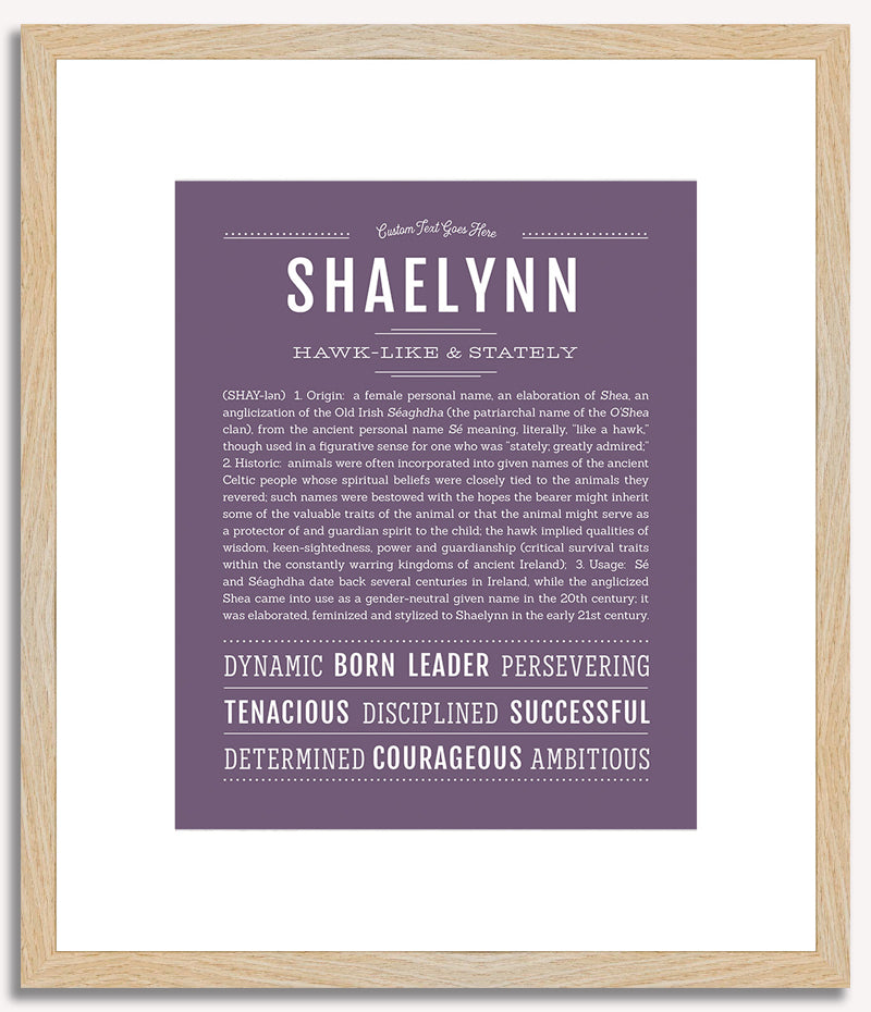 Shaelynn | Name Art Print