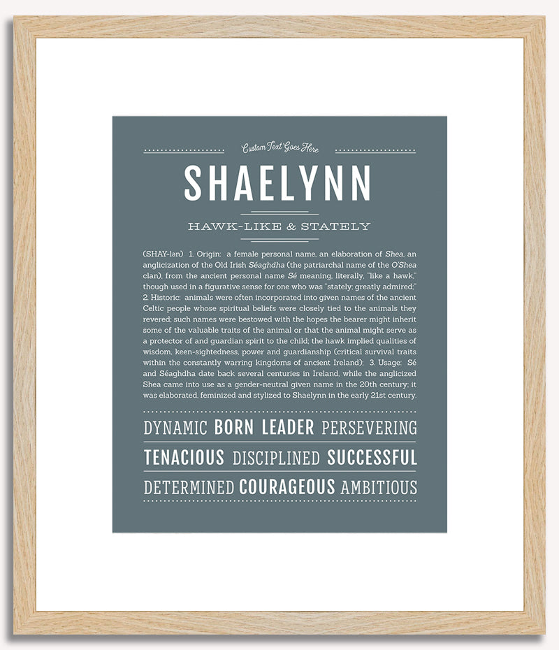 Shaelynn | Name Art Print