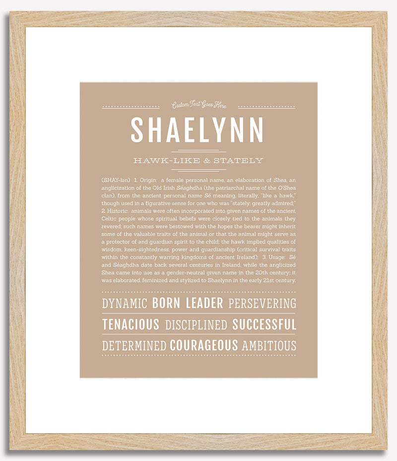 Shaelynn | Name Art Print