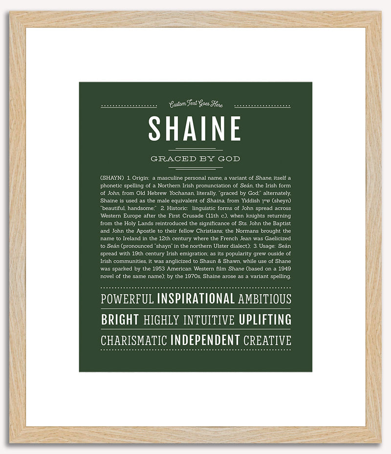 Shaine | Name Art Print