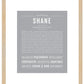 Frame Options | Light Gray | Maple Frame, Matted