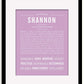 Frame Options | Lilac | Black Frame, Matted