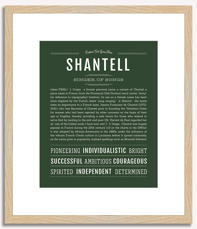 Shantell | Name Art Print