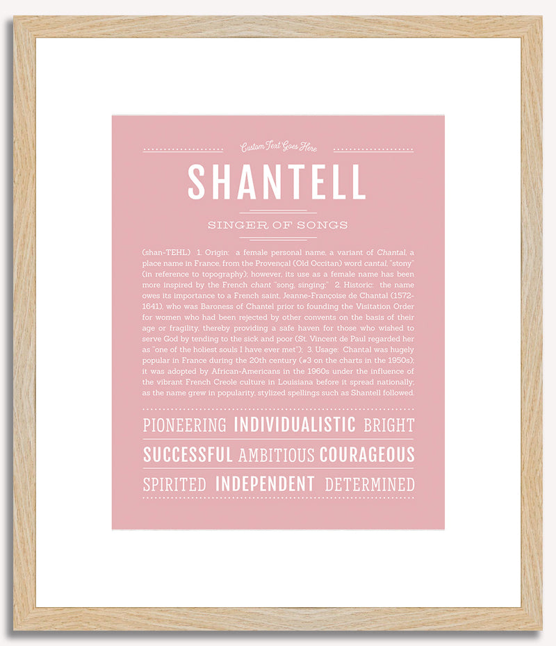 Shantell | Name Art Print