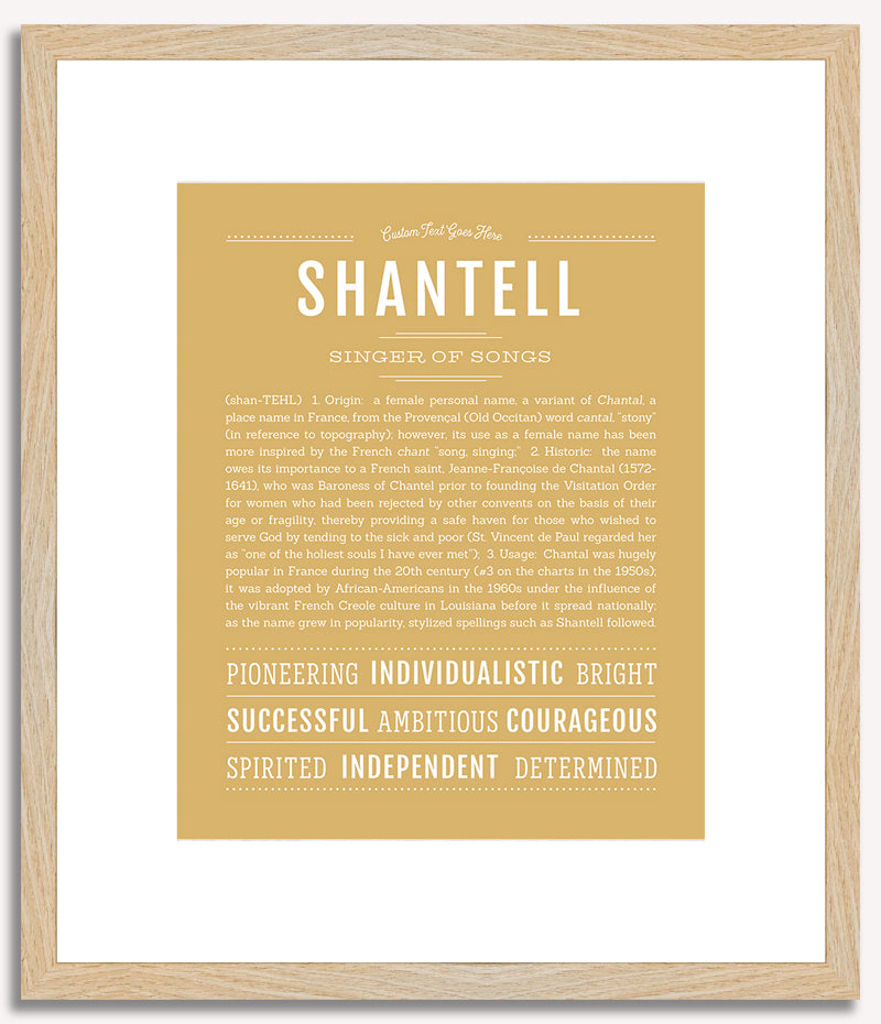 Shantell | Name Art Print