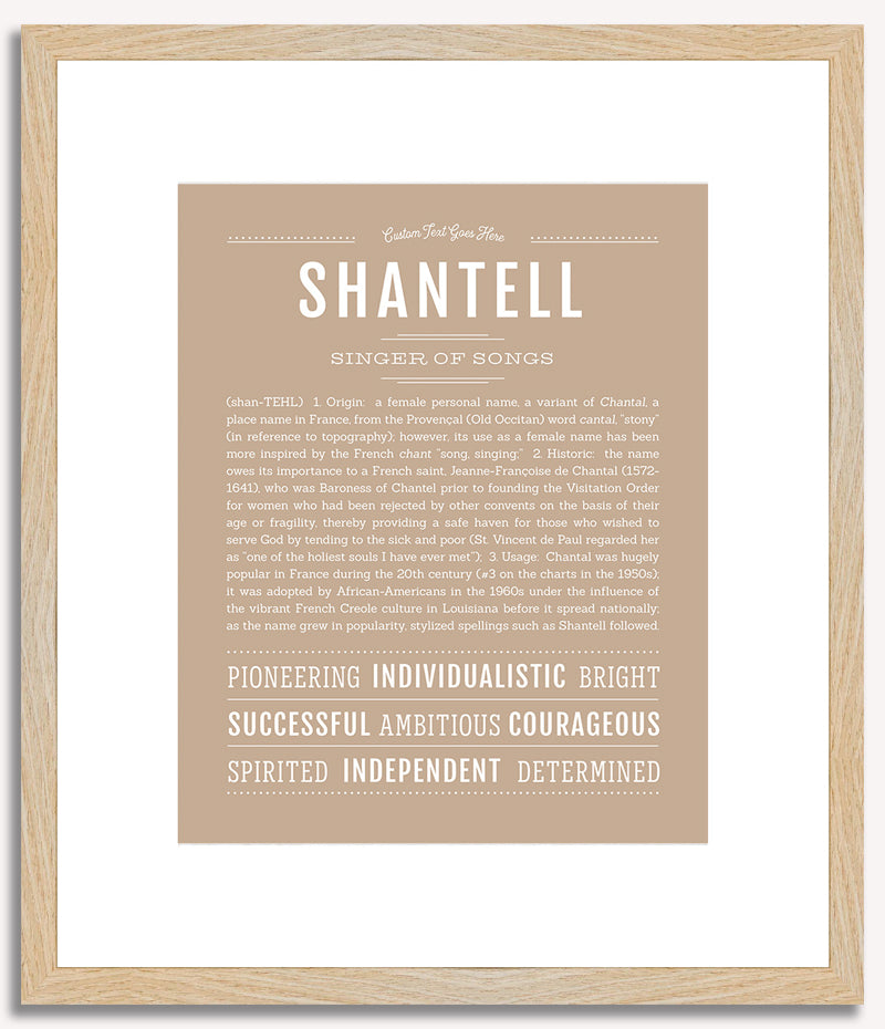 Shantell | Name Art Print