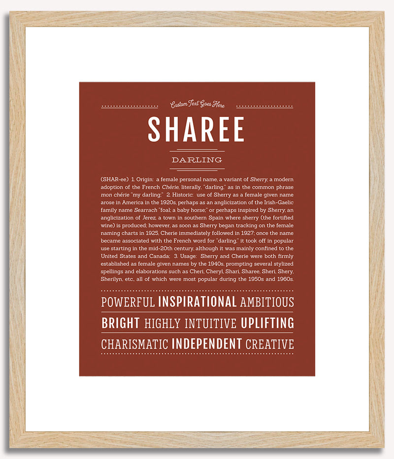 Sharee | Name Art Print