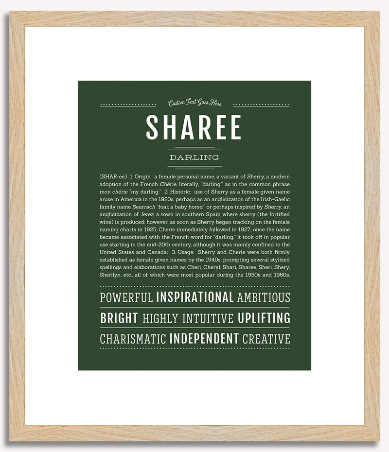 Sharee | Name Art Print