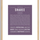 Sharee | Name Art Print