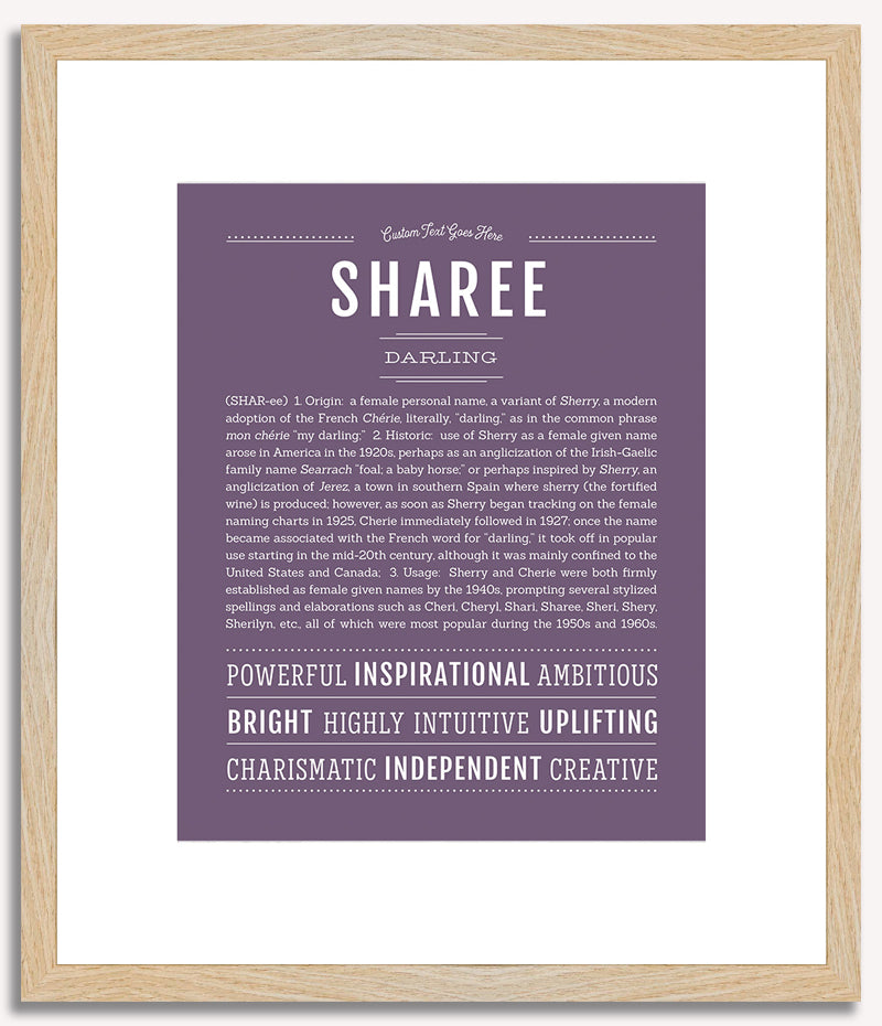 Sharee | Name Art Print