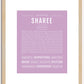 Sharee | Name Art Print