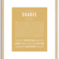 Sharee | Name Art Print