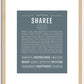 Sharee | Name Art Print