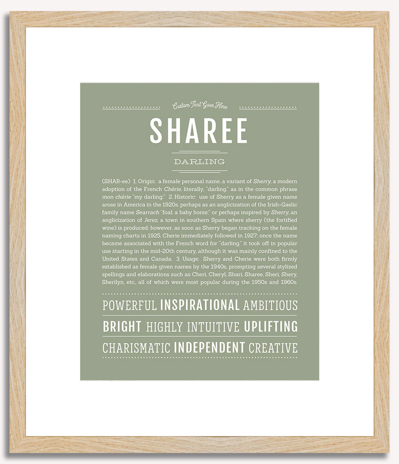 Sharee | Name Art Print