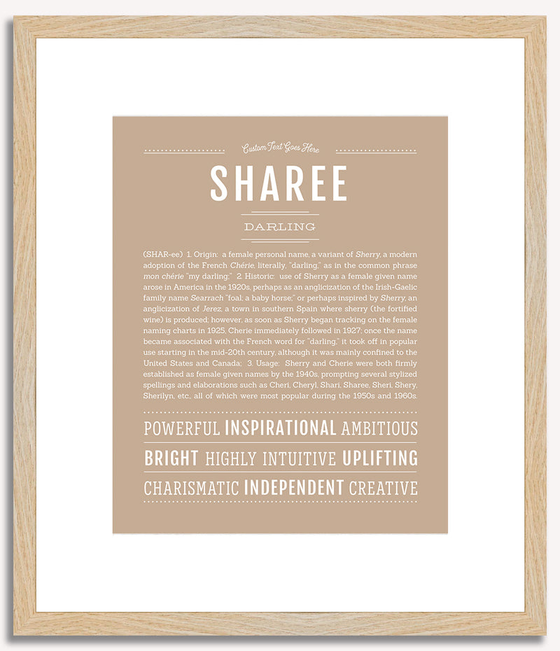 Sharee | Name Art Print