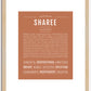 Sharee | Name Art Print